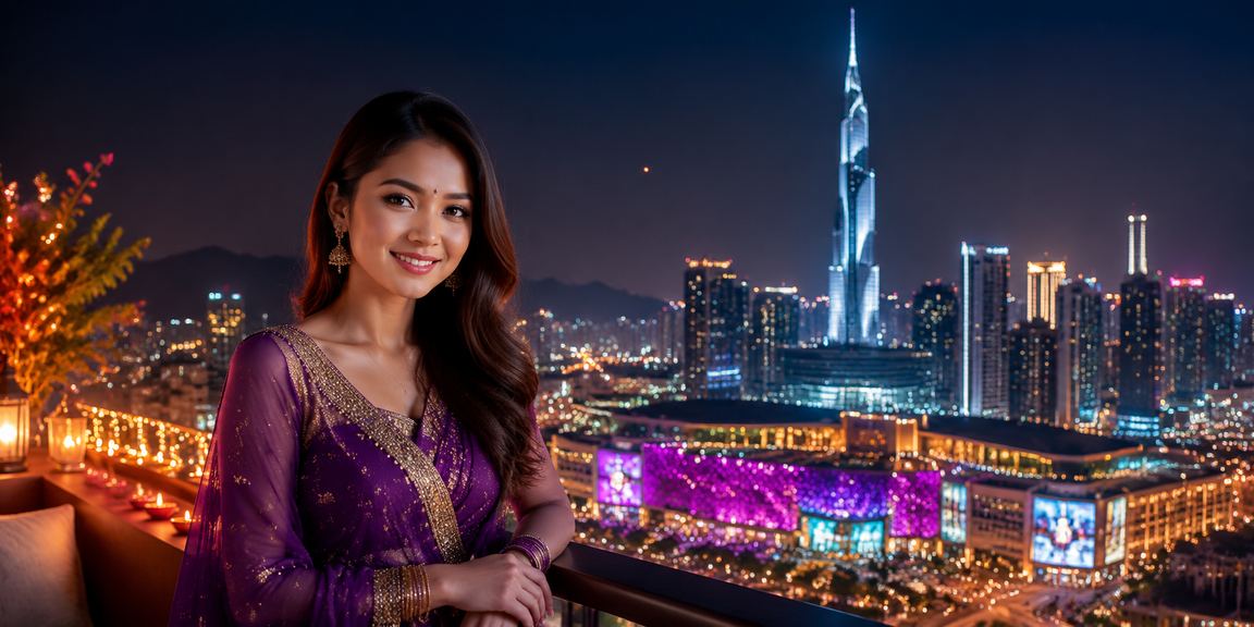 Pemandangan kasino hiburan Kuala Lumpur dengan gaya moden