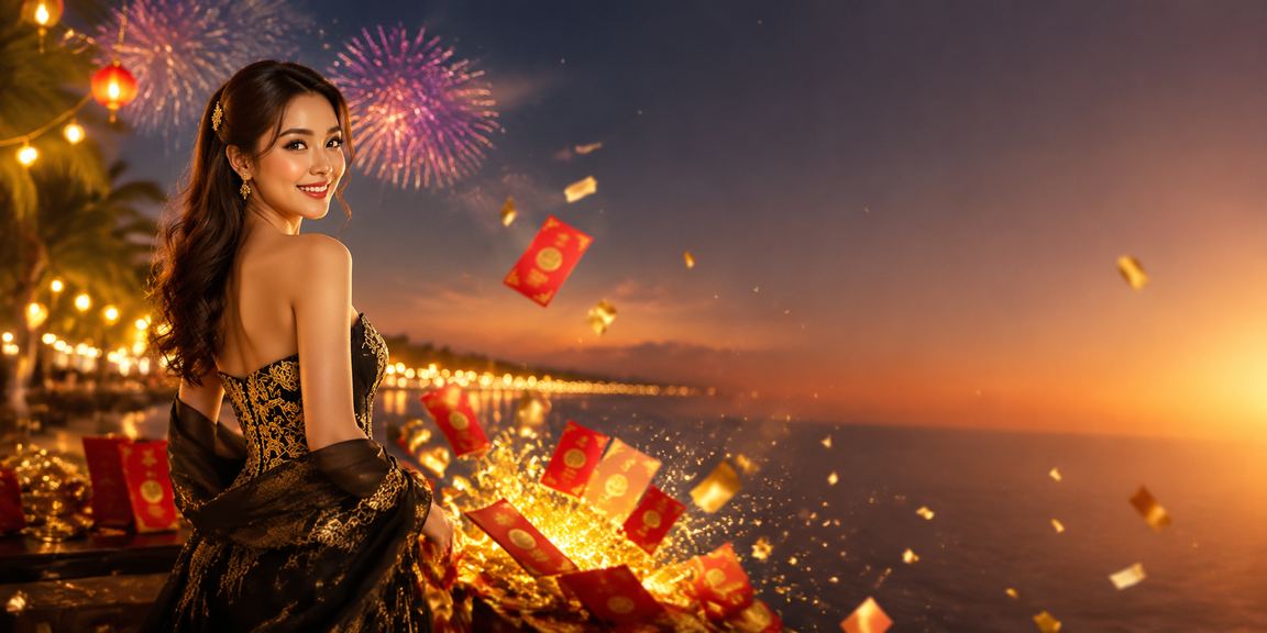 Premium Malaysia poker atmosphere featuring lucky red envelopes and special bonuses for players